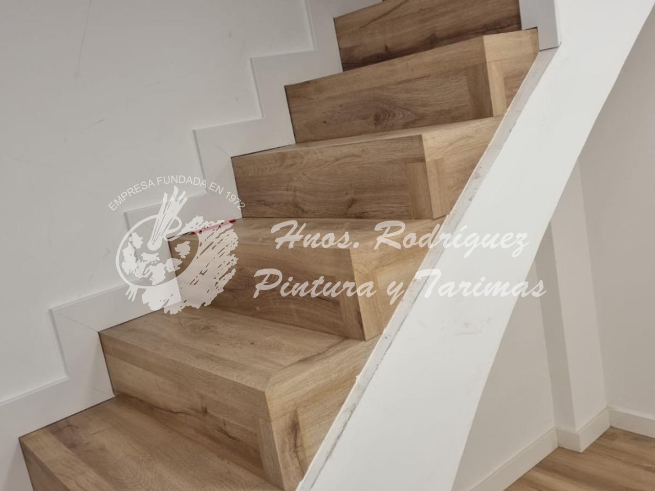 Lee más sobre el artículo Instalación de suelo laminado en escaleras. Meister. LD 150. Chianti.