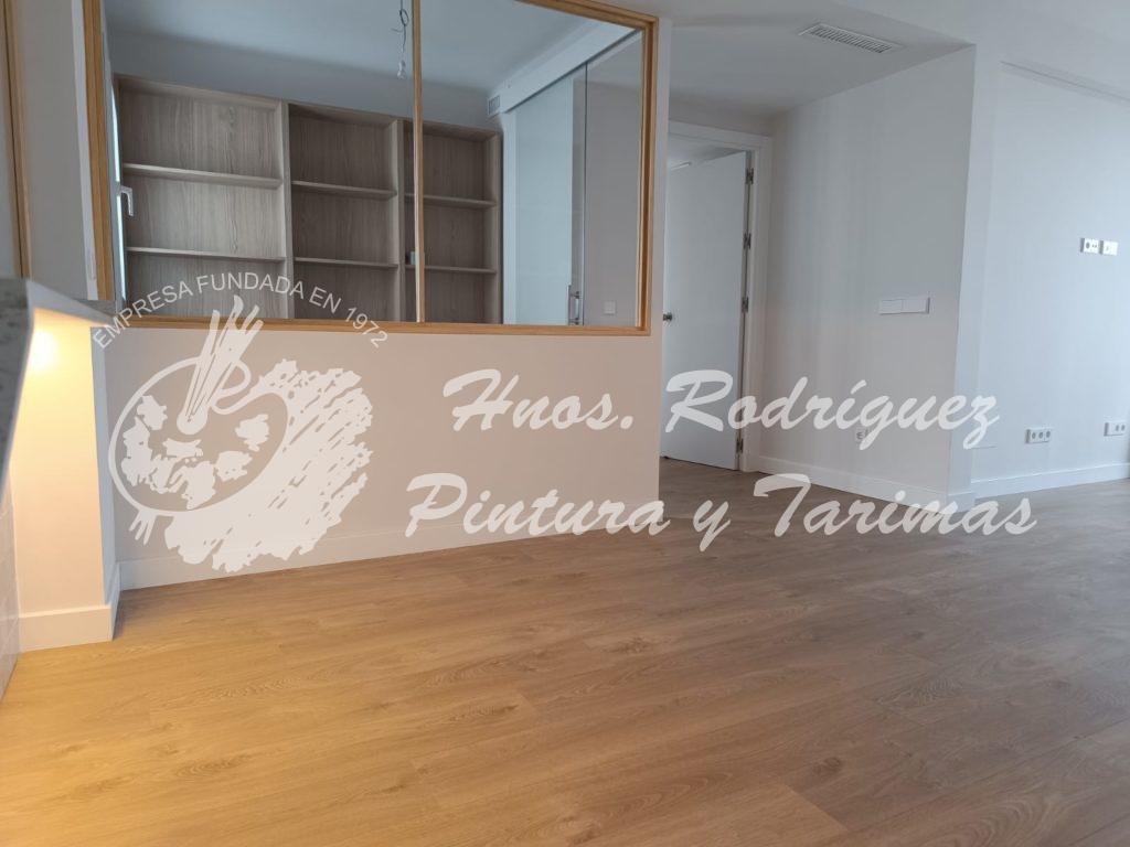 Instalación suelo laminado en vivienda 50m2. Kronoswiss. Helvetic Performance Q7.Roble Zermatt.