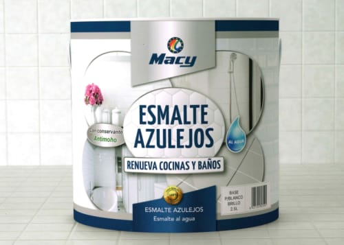 Esmalte Azulejos. Macy
