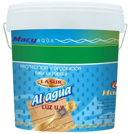 Lasur Al Agua Satinado. Macy