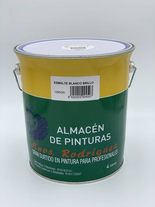 Esmalte Sintético Brillo. Pinturas Hermanos Rodríguez.