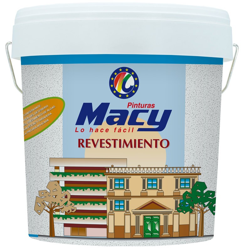 Revestimiento Liso Primera Antimoho Blanco. Macy