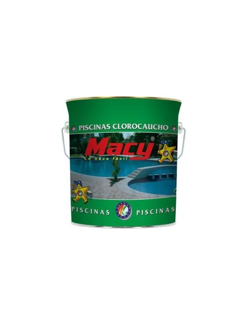 Macy. Pintura Piscina Al Disolvente. Azul