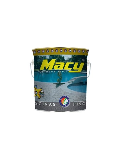 Macy. Pintura Piscina Al Agua. Azul