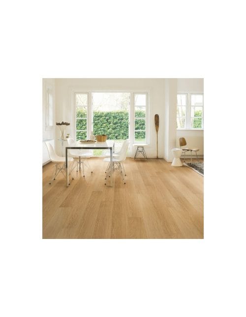 Quick Step.Impressive. Roble Barnizado Natural