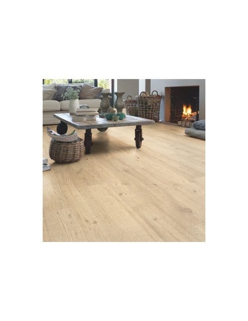 Quick Step.Impressive. Roble Tratado Con Chorro De Arena Natural