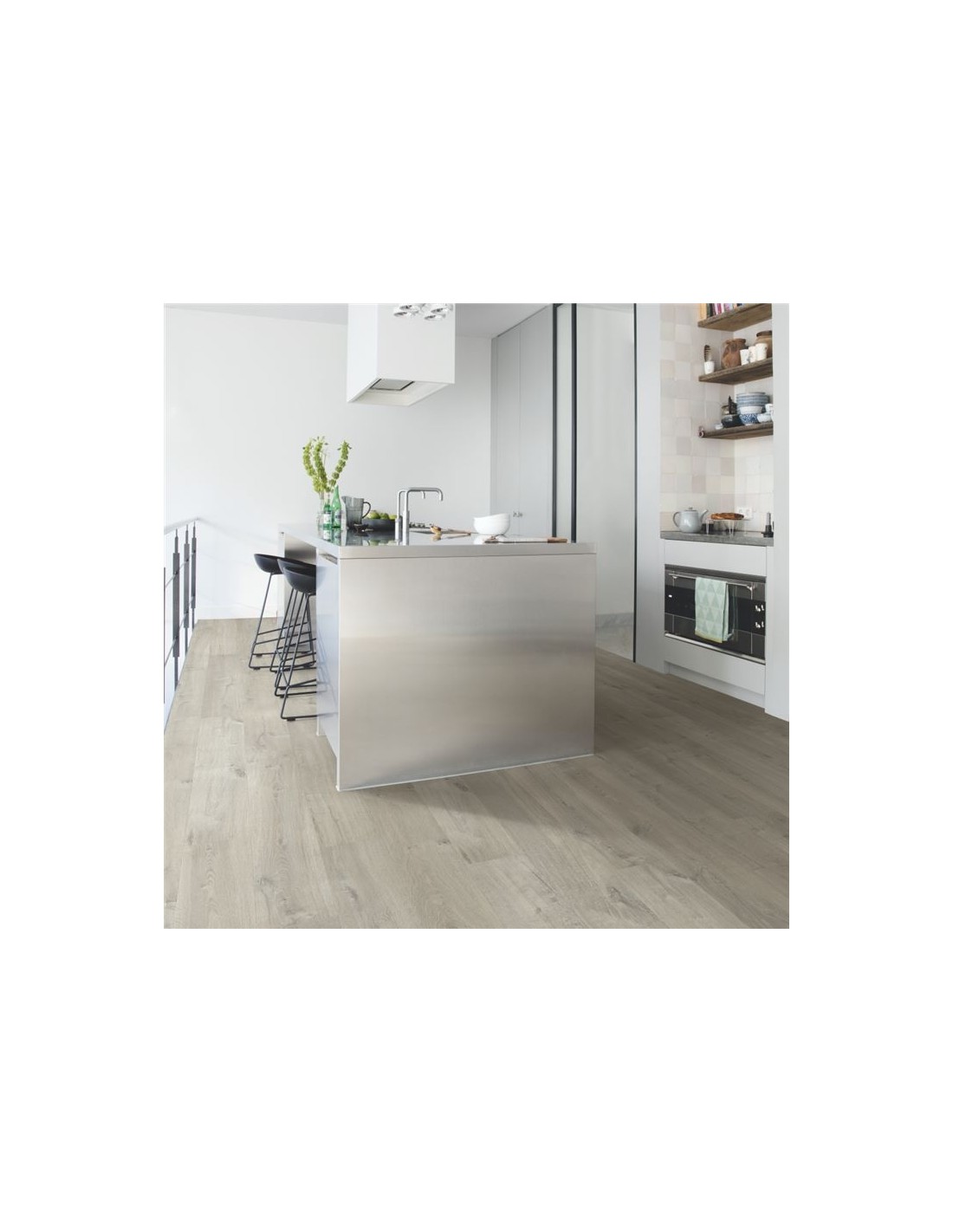 Quick Step.Impressive. Roble Suave Gris