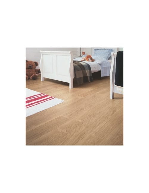 Quick Step.Eligna. Roble Barnizado Blanco