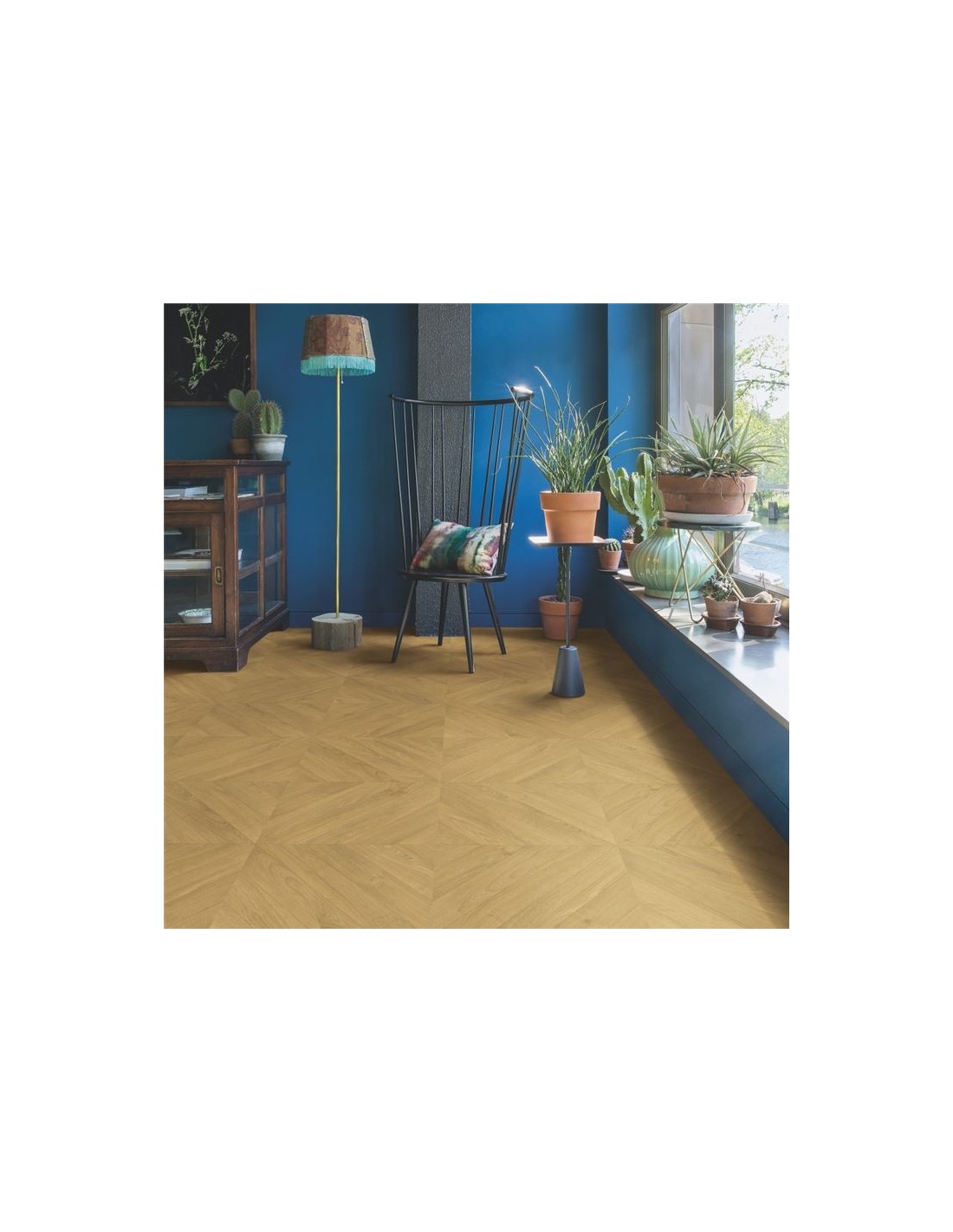 Quick Step.Impressive Patterns. Roble Natural Chevron