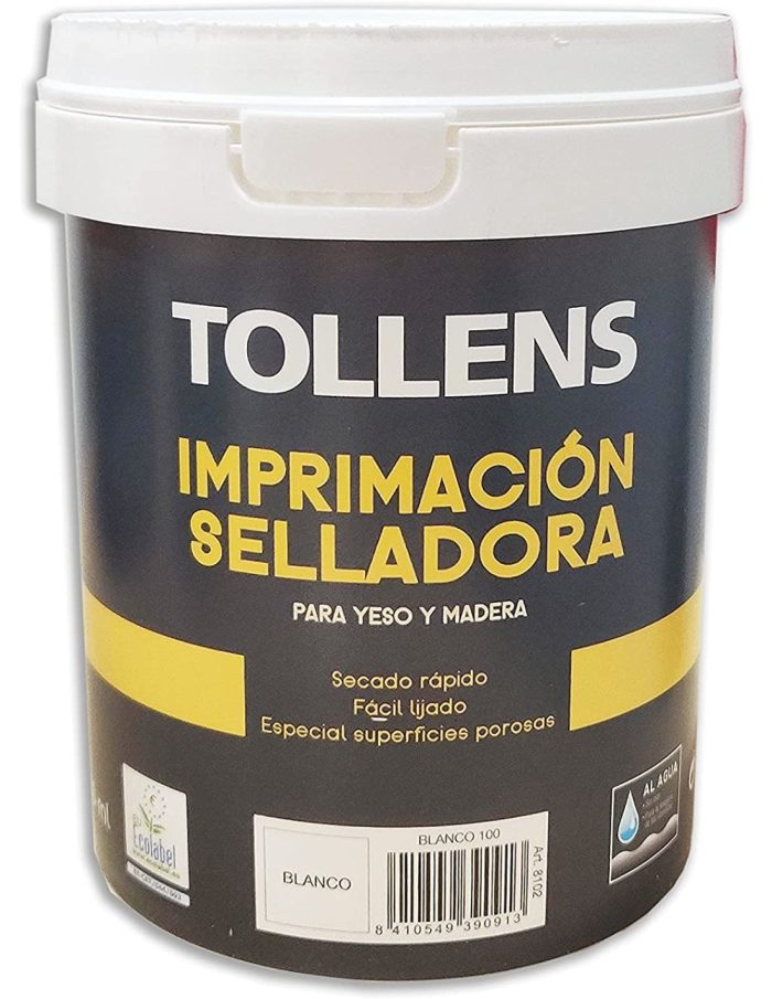 Imprimación Selladora al agua 750 ml. Tollens