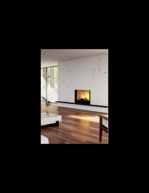 Paneles Decorativo. Modelo Specchio. Calacata Gold